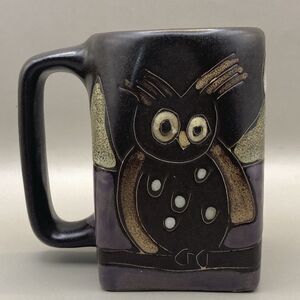 Mara Stoneware Night Owls Mexico Coffee Mug Cup